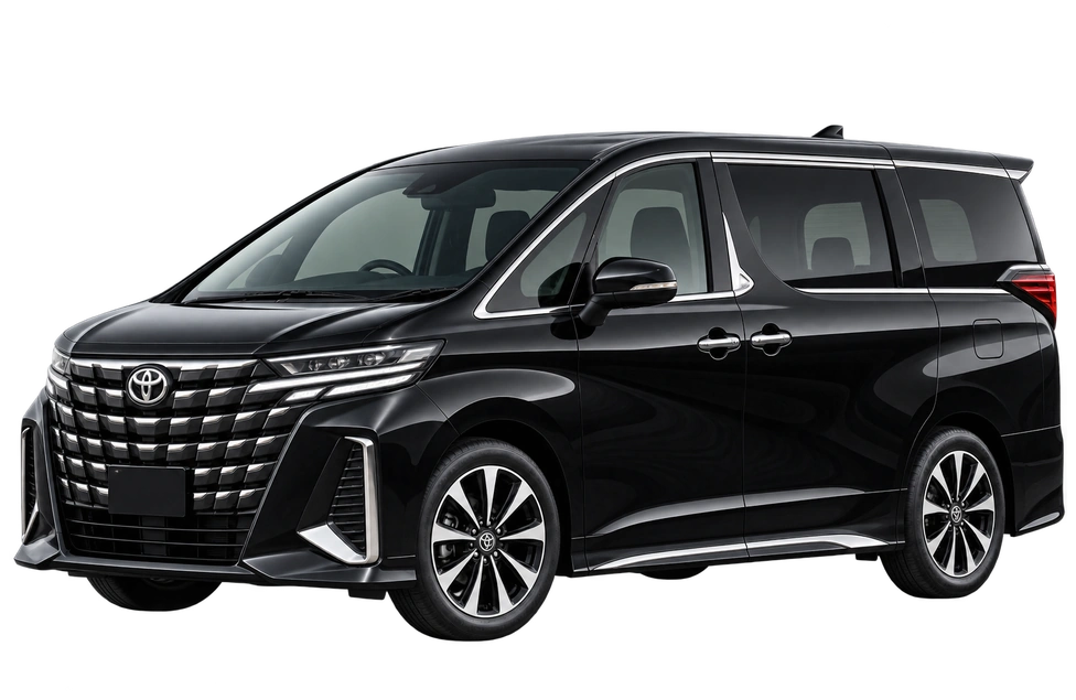 Toyota Alphard AH40 rental vehicle