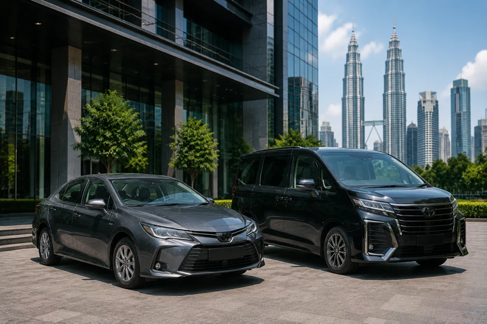 Toyota Altis for business travellers in Kuala Lumpur