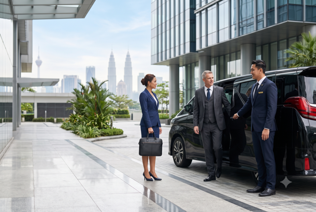 Corporate chauffeur service in Kuala Lumpur for executives and companies